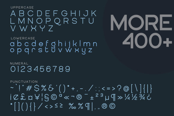 Quostige Font PNG with transparent background - Preview 3