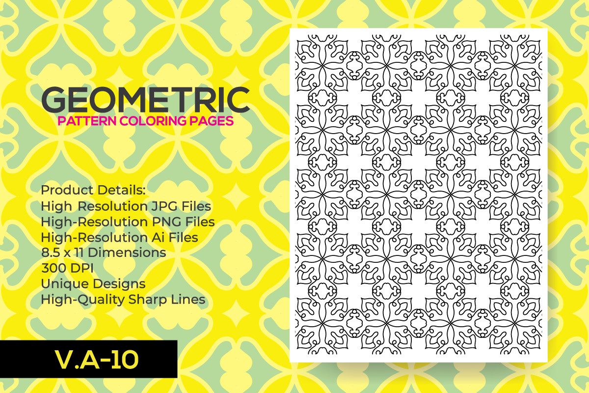 Adult Kdp Coloring Pages Pattern Graphic by nicer_mind · Creative Fabrica