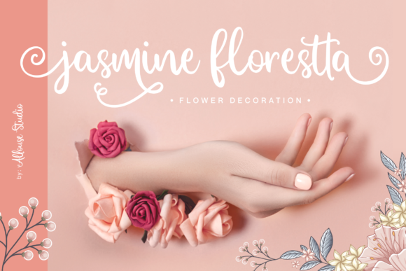 Alafyou Swirly Font - Preview 1