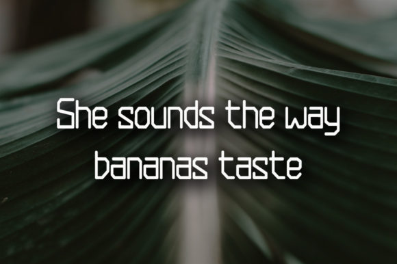 Banana Leaf Font - Preview 1