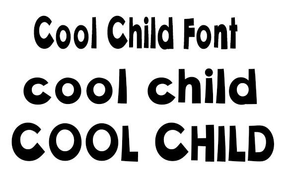 Cool Child Font - Preview 2