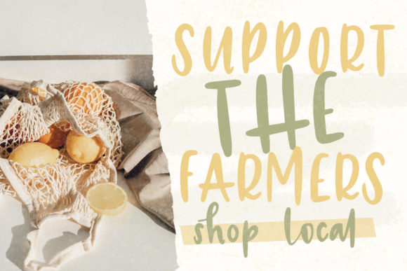 Farmer's Market Font - Preview 3