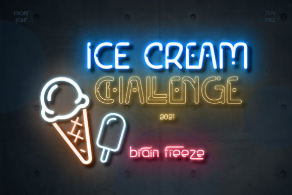 Front Light Font - Preview 2