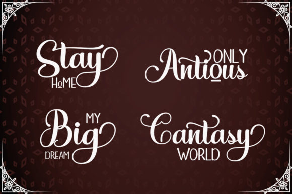 Galeon Script Font - Preview 3