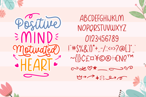 Happiness is Homemade Font - Preview 1