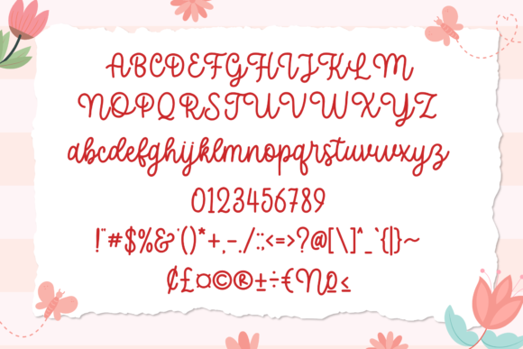 Happiness is Homemade Font - Preview 2