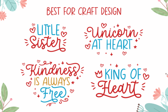 Happiness is Homemade Font - Preview 4