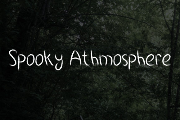 Hidden Woods Font PNG with transparent background - Preview 3