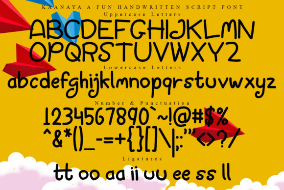 Kaanaya Font PNG with transparent background - Preview 5