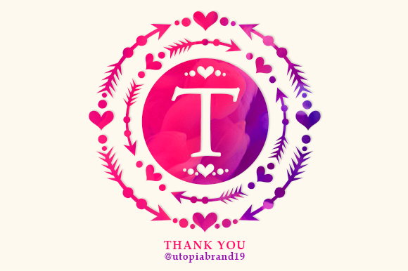 Love Arrow Monogram Font font preview - 5