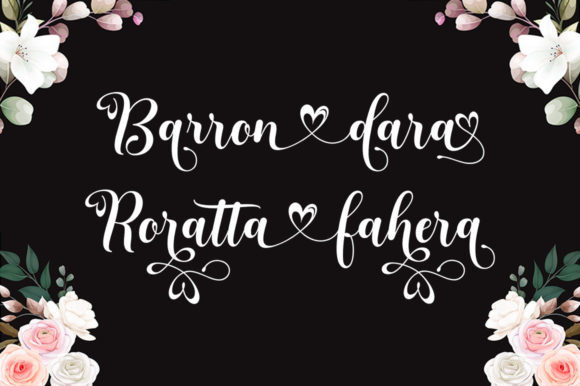 Manda Rawles Font PNG with transparent background - Preview 1