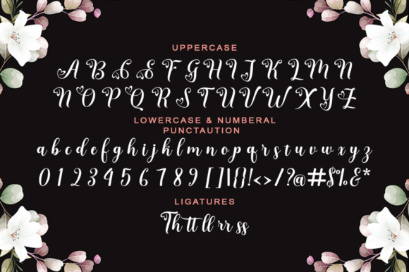 Manda Rawles Font PNG with transparent background - Preview 5