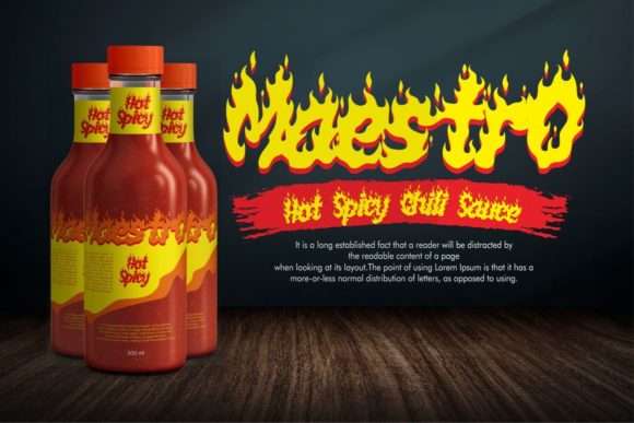 Burning Hammer Font - Preview 3