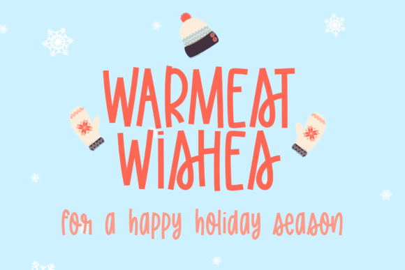 Christmas Party Font - Preview 1
