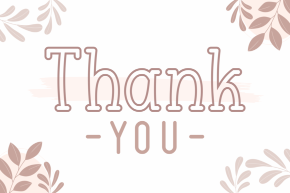 Cute Sherlyn Font PNG with transparent background - Preview 3