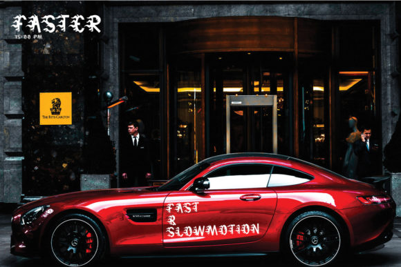 Fire Speed Font - Preview 1