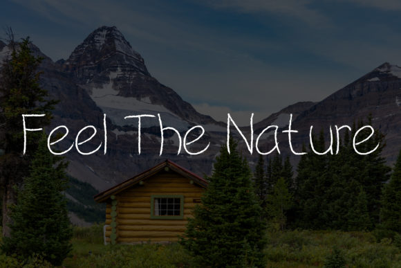 House Lodge Font PNG with transparent background - Preview 1