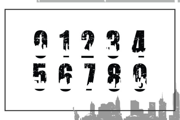 New York City Edition Font PNG with transparent background - Preview 2