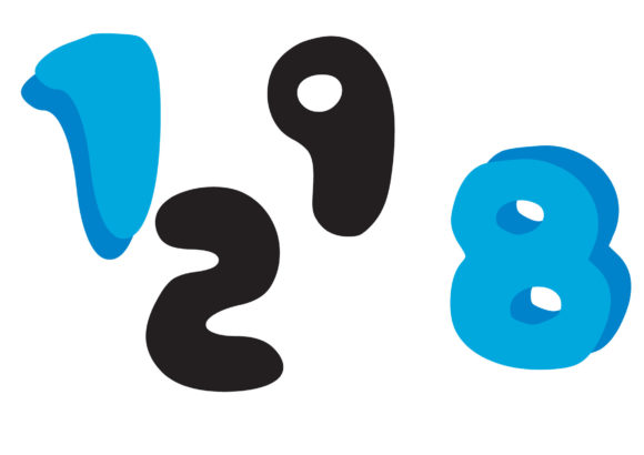 Round & Lazy Font PNG with transparent background - Preview 2