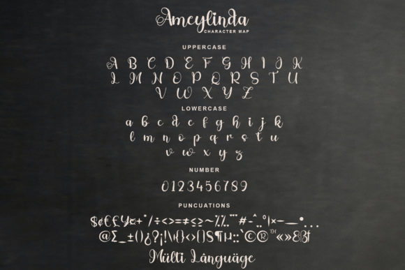Ameylinda Font - Preview 6
