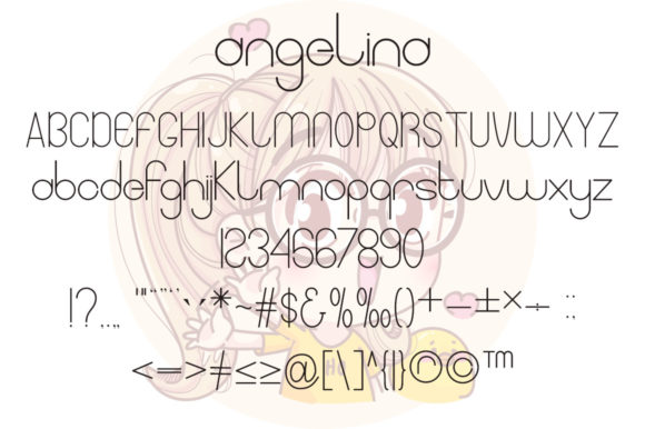 Angelina Font - Preview 3