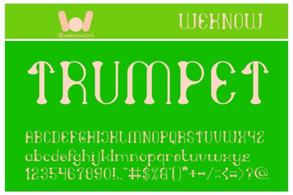 Atomic Font - Preview 1