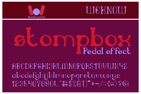 Atomic Font - Preview 2