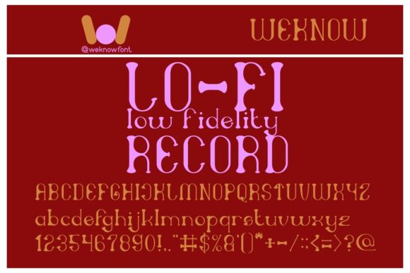 Atomic Font - Preview 3