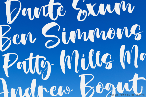 Aussie Font - Preview 4