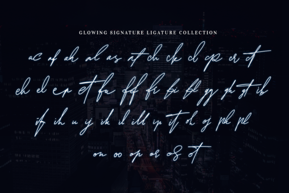 Dakota Magic! Glowing Font - Preview 2