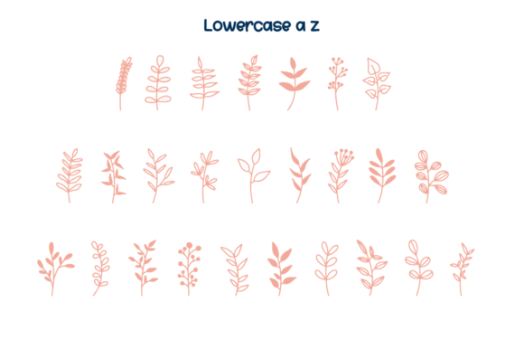 Floralia Font - Preview 1