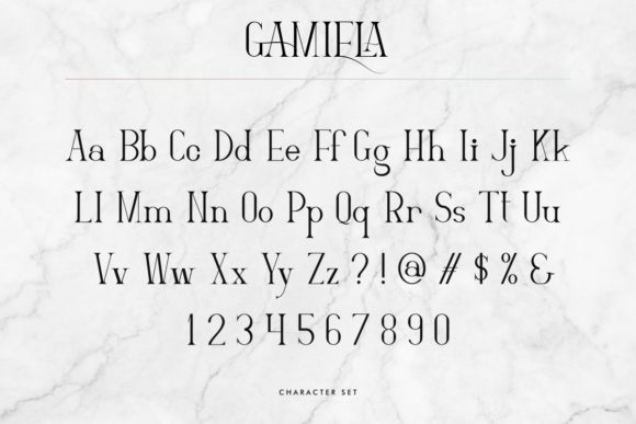 Gamiela Font - Preview 3
