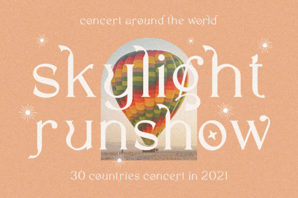 Garlich Grow Font - Preview 1