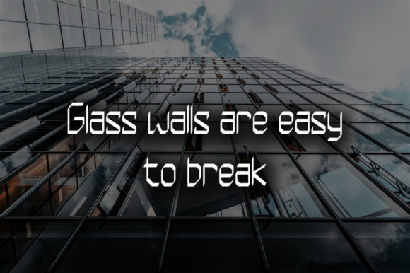 Glass Wall Font - Preview 2
