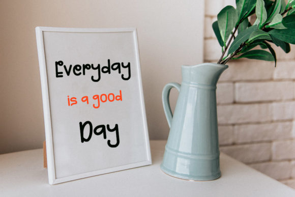 Handbook Font PNG with transparent background - Preview 3