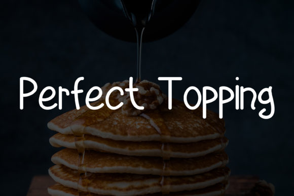 Honey Pancake Font - Preview 3