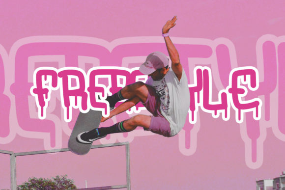 Mostbreak Font font preview - 3
