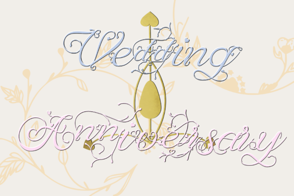 Plant Love Font PNG with transparent background - Preview 6
