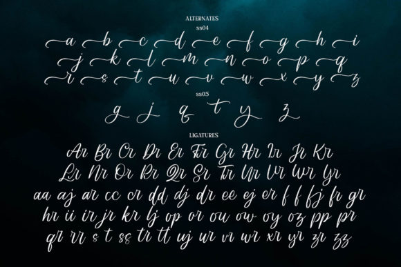 Qrown Brand Font PNG with transparent background - Preview 3