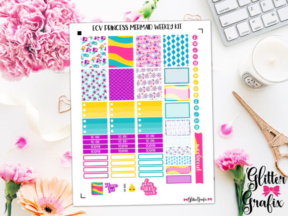 Vertical Planner Stickers Printable