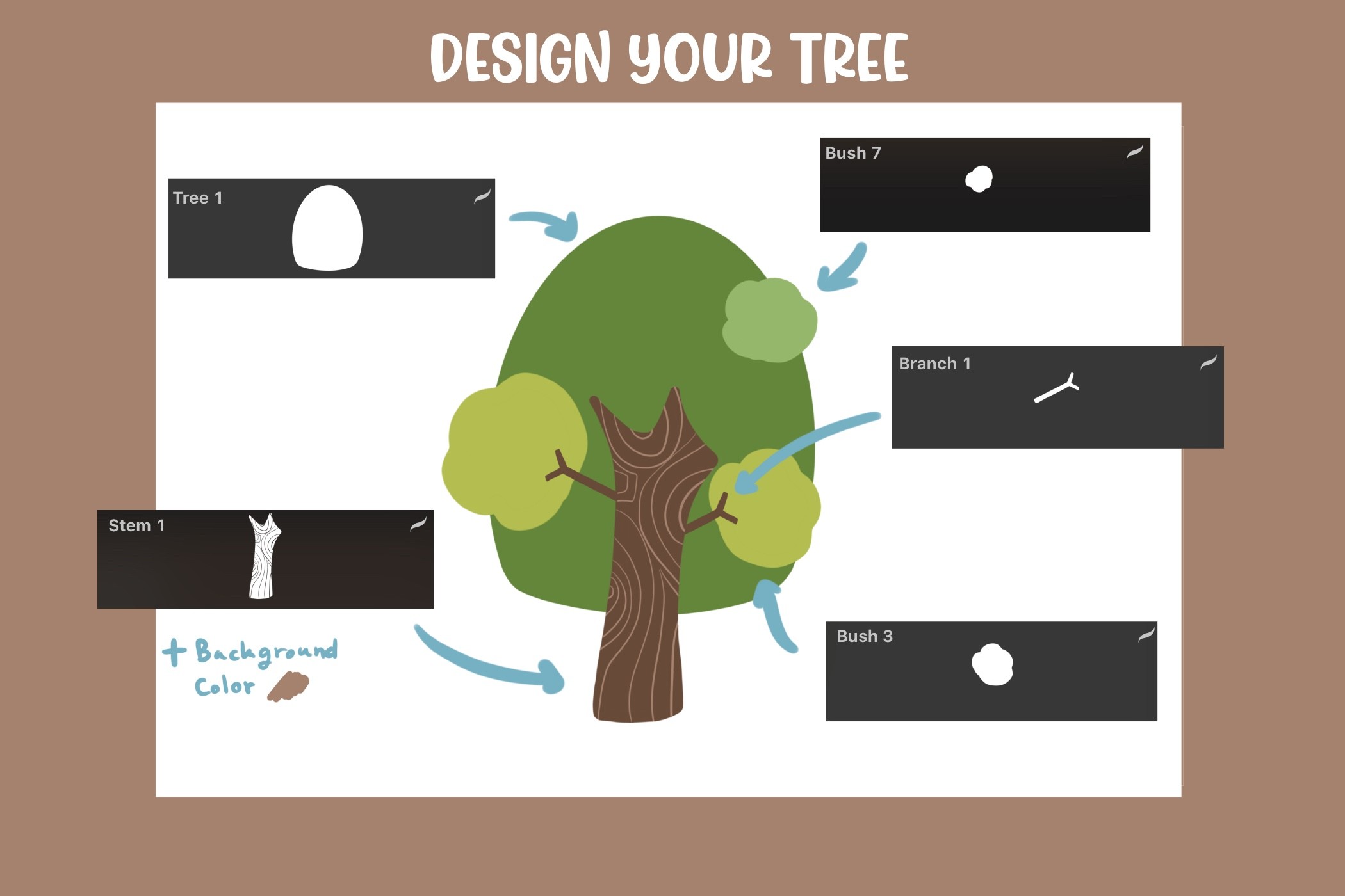 DIY Tree Procreate Brush Stamp - photo 3