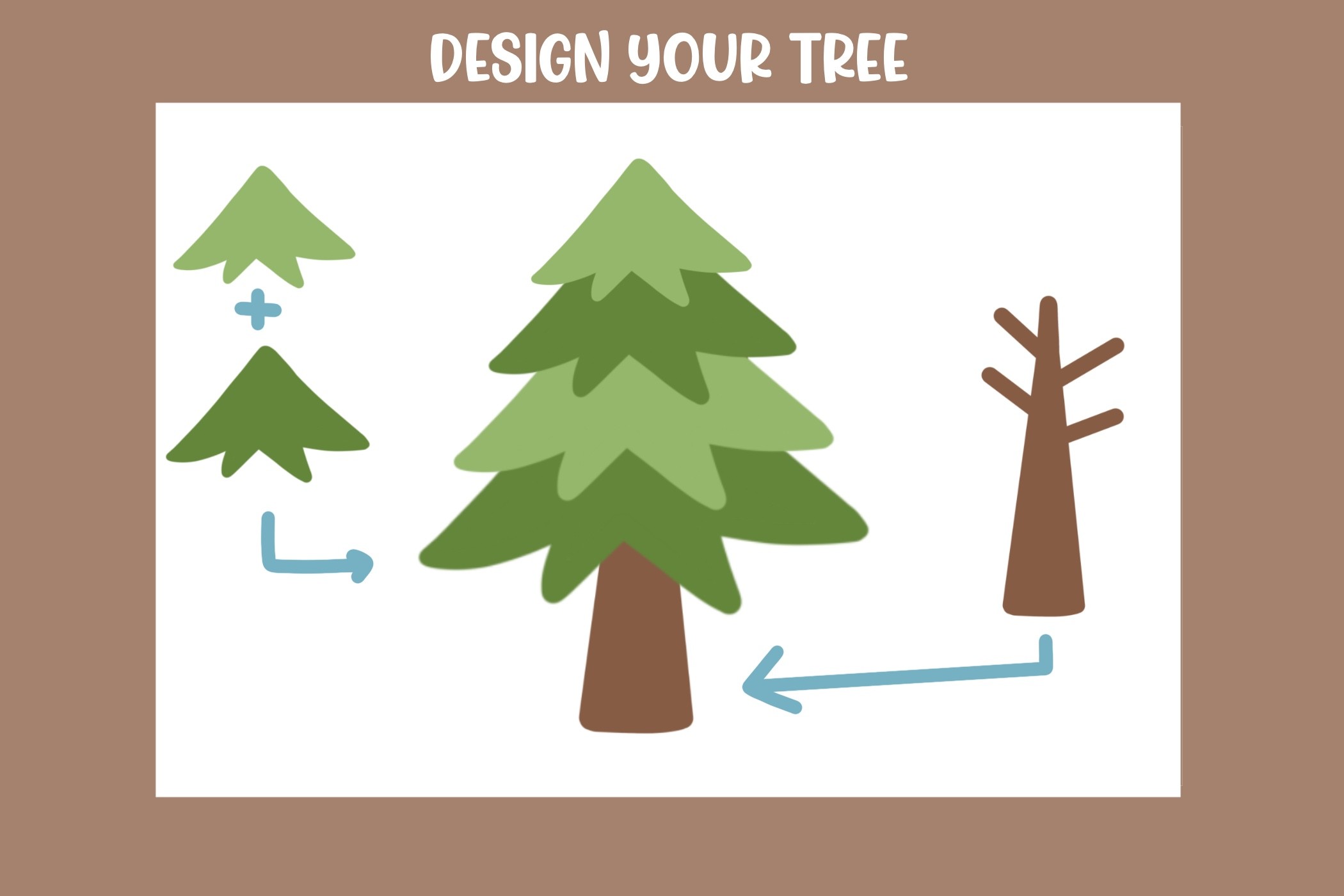 DIY Tree Procreate Brush Stamp - photo 4