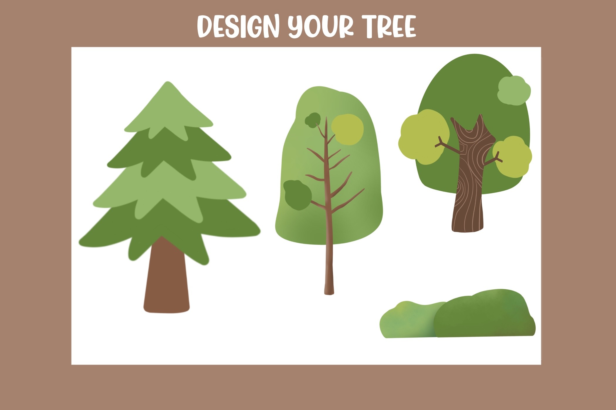 DIY Tree Procreate Brush Stamp - photo 5