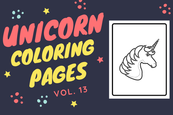 Unicorn Coloring Pages VOL 13 - KDP Graphic by JustColourIt · Creative ...