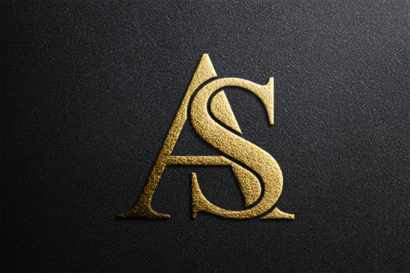 AS Logo Design Graphic by grafixpertz · Creative Fabrica display picture 3