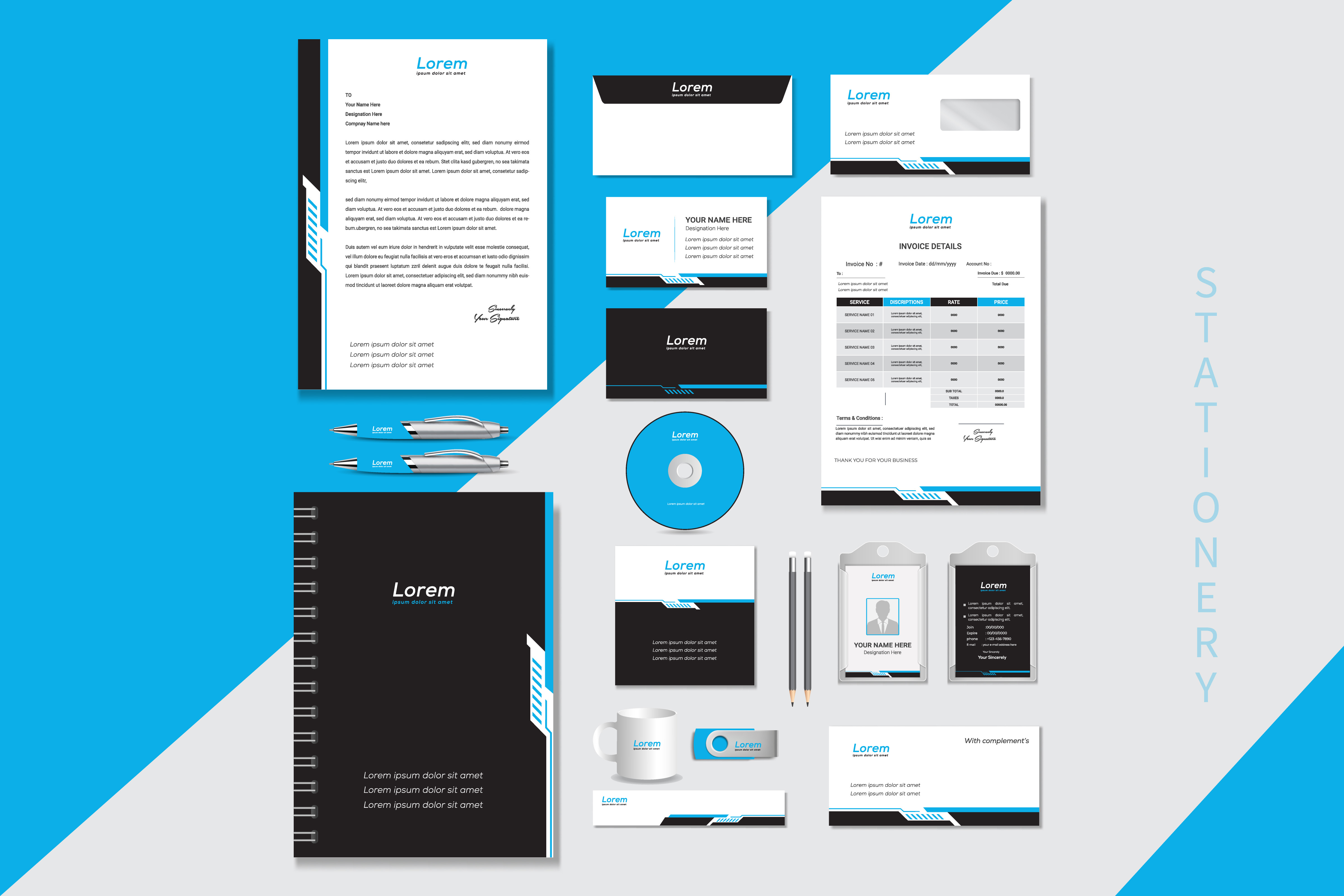 Corporate Brand Identity Design Template Graphic by musamahamud81 ...