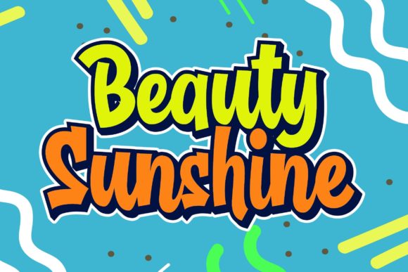 Ageoline Font - Preview 1