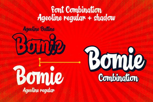 Ageoline Font - Preview 6