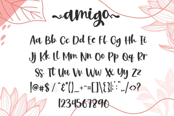 Amigo Font - Preview 5