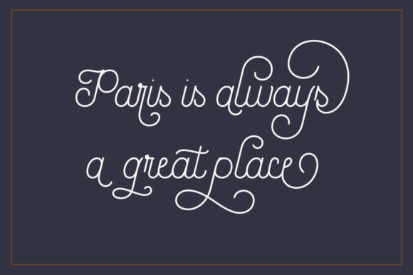 Ariana Script Font - Preview 2